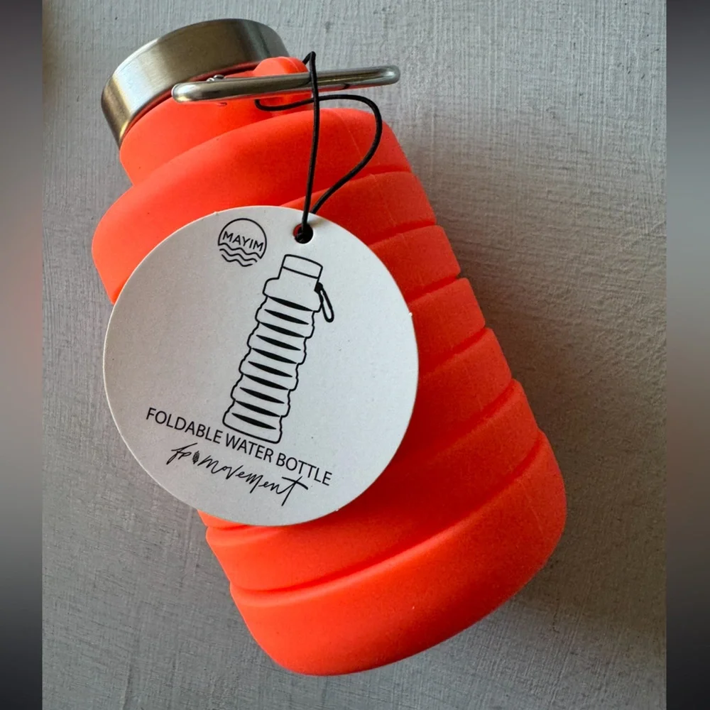 NEW FP Movement Exclusive 24oz Collapsible Carabiner Bottle